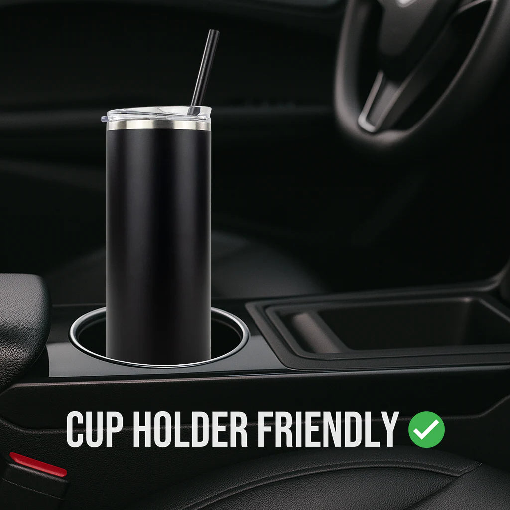 Hogg 20 oz Powder coated skinny tumbler