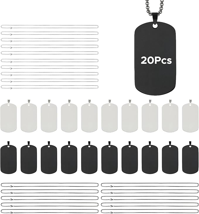 20 pc Dog tag