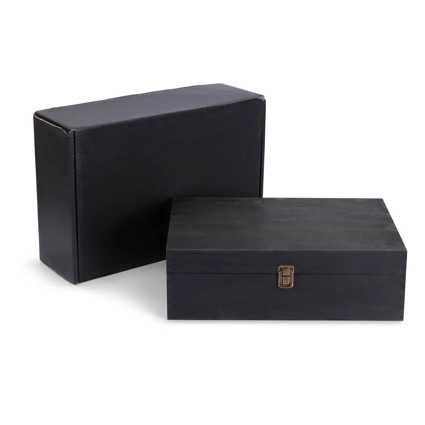 Wood Keepsake Box for Decanter Set/Memories