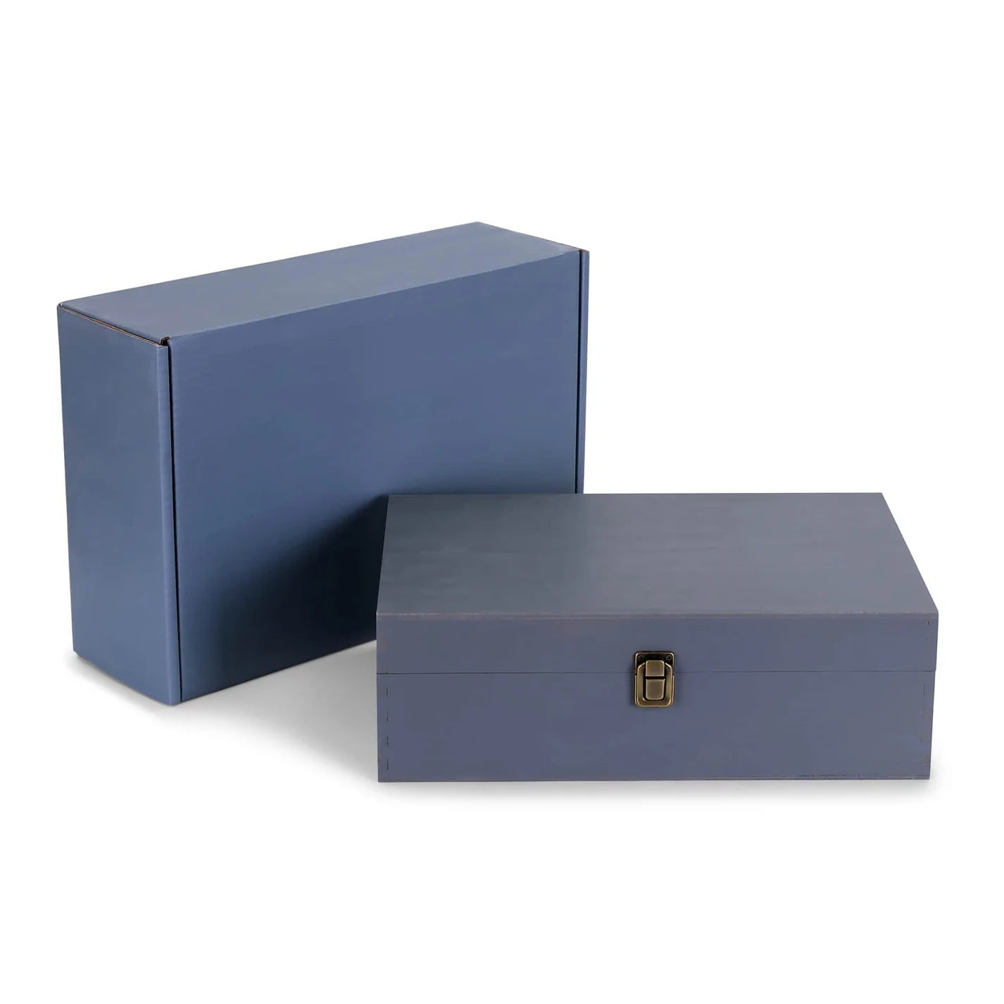 Wood Keepsake Box for Decanter Set/Memories