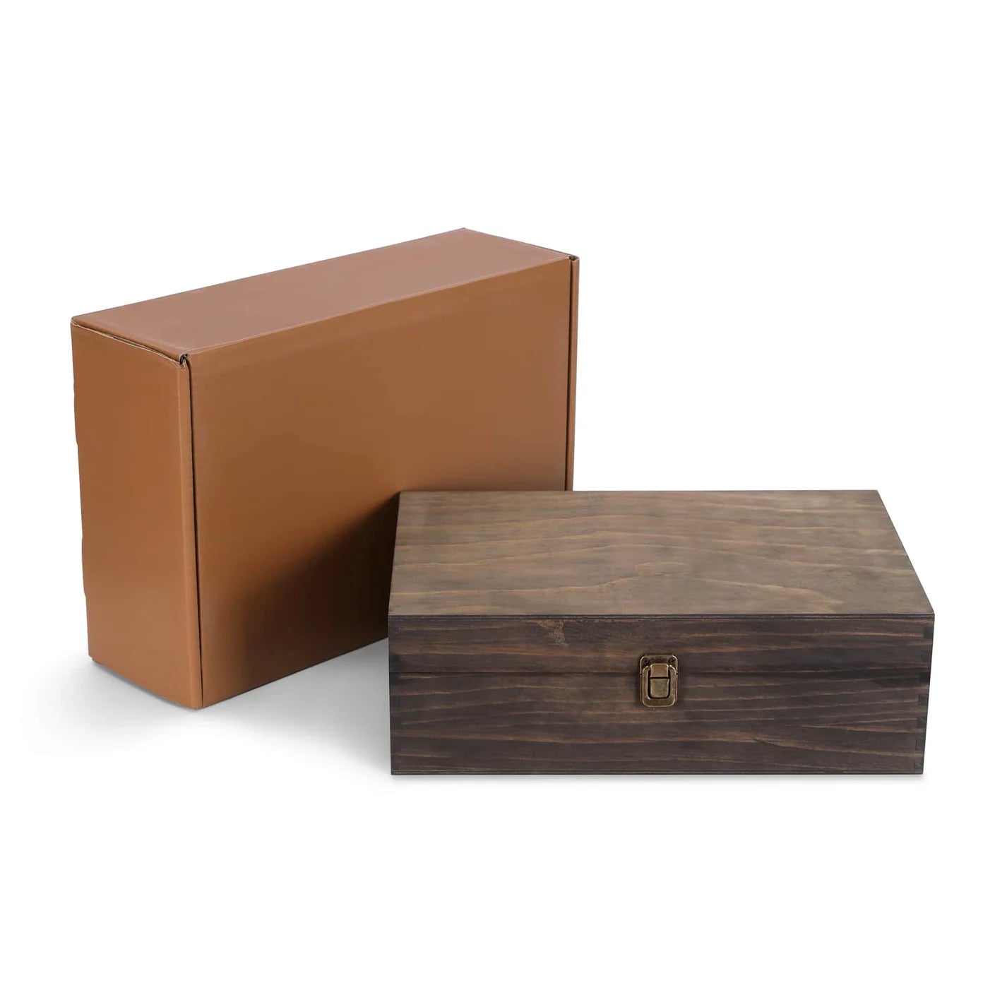 Wood Keepsake Box for Decanter Set/Memories