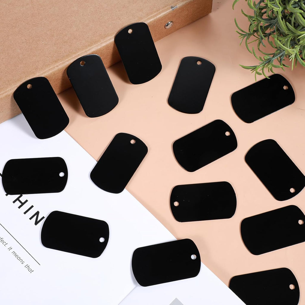Metal dogtag stamping blanks