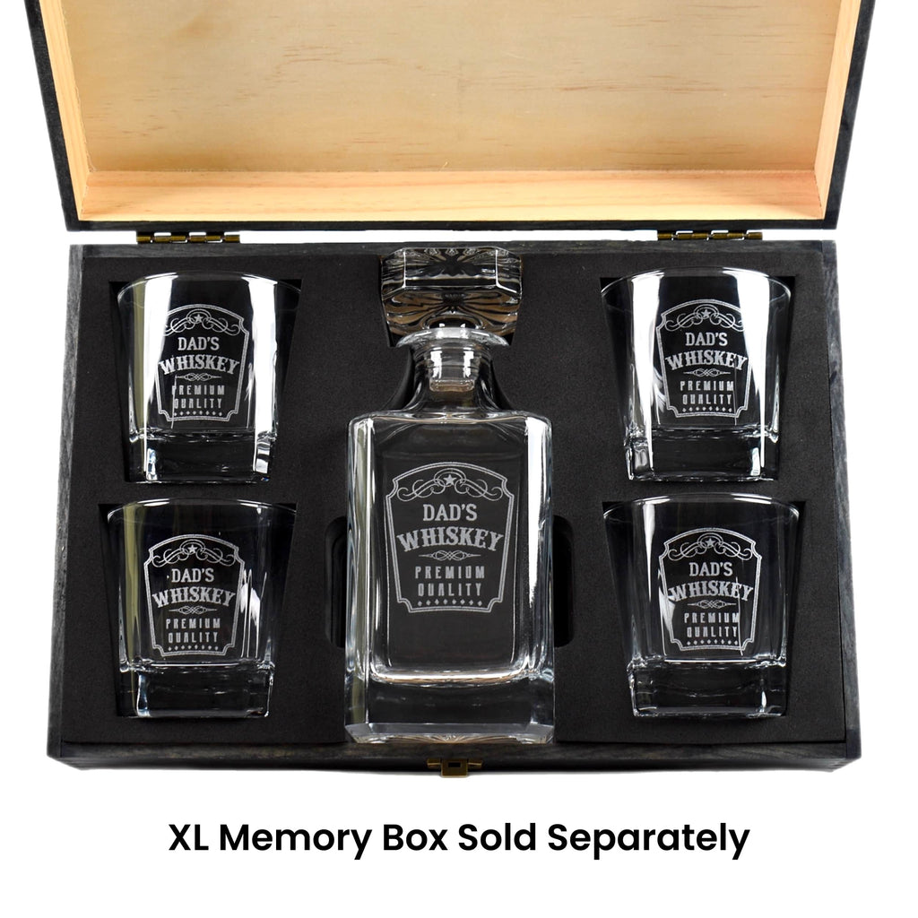 Boardroom Whiskey Decanter Set